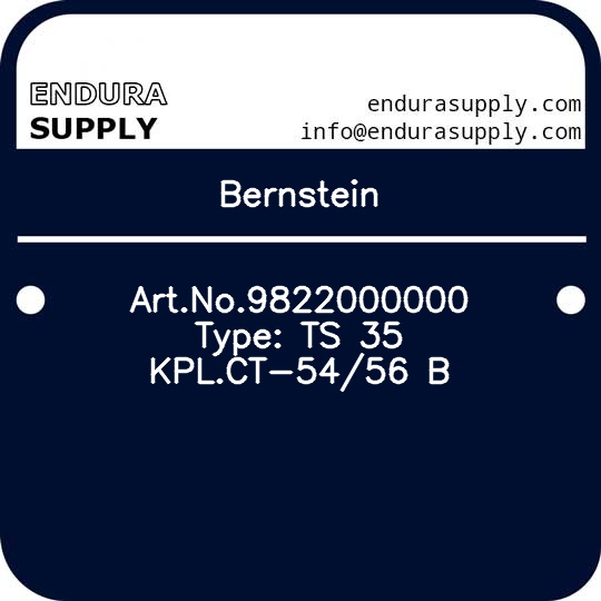 bernstein-artno9822000000-type-ts-35-kplct-5456-b