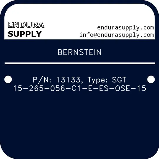 bernstein-pn-13133-type-sgt-15-265-056-c1-e-es-ose-15