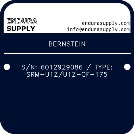 bernstein-sn-6012929086-type-srm-u1zu1z-qf-175