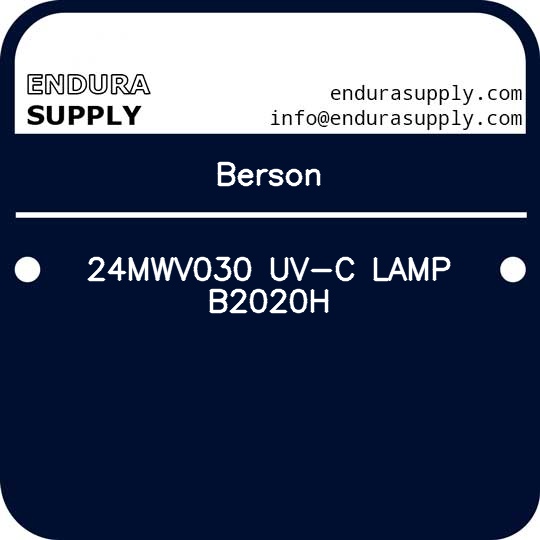 berson-24mwv030-uv-c-lamp-b2020h