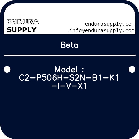beta-model-c2-p506h-s2n-b1-k1-i-v-x1