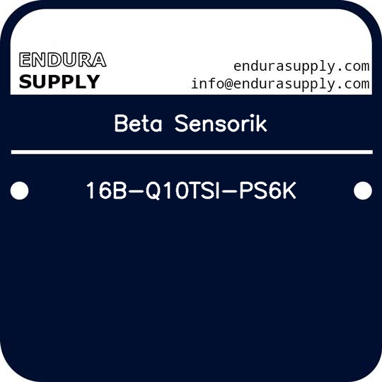 beta-sensorik-16b-q10tsi-ps6k