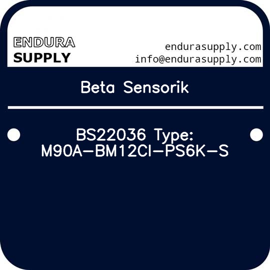 beta-sensorik-bs22036-type-m90a-bm12ci-ps6k-s