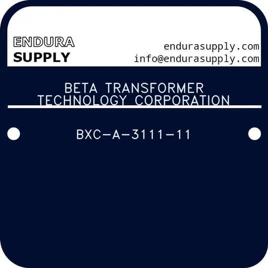 beta-transformer-technology-corporation-bxc-a-3111-11