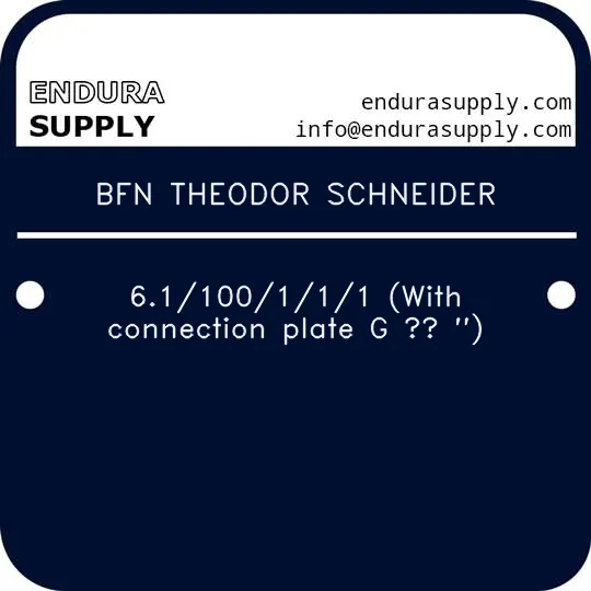 bfn-theodor-schneider-61100111-with-connection-plate-g-14