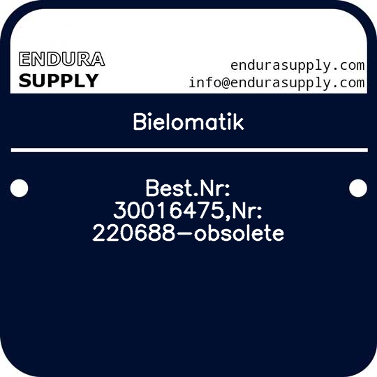 bielomatik-bestnr-30016475nr-220688-obsolete