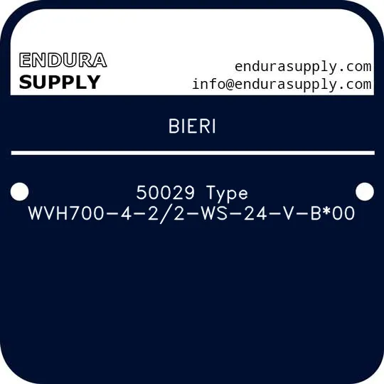 bieri-50029-type-wvh700-4-22-ws-24-v-b00