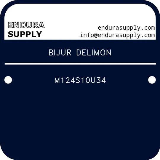 bijur-delimon-m124s10u34