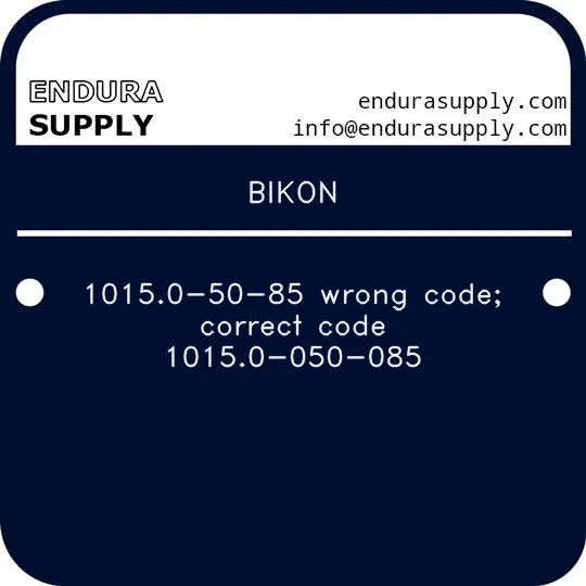 bikon-10150-50-85-wrong-code-correct-code-10150-050-085