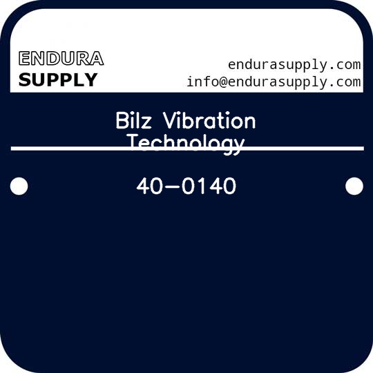 bilz-vibration-technology-40-0140