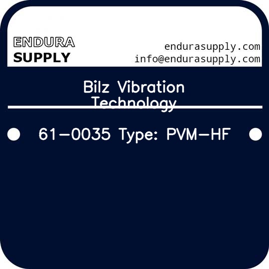 bilz-vibration-technology-61-0035-type-pvm-hf
