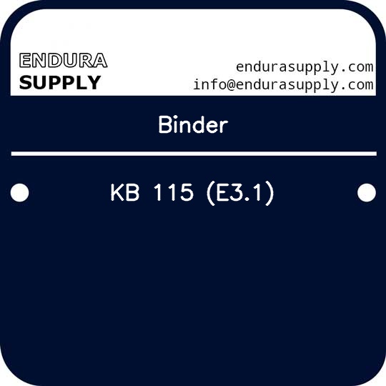 binder-kb-115-e31