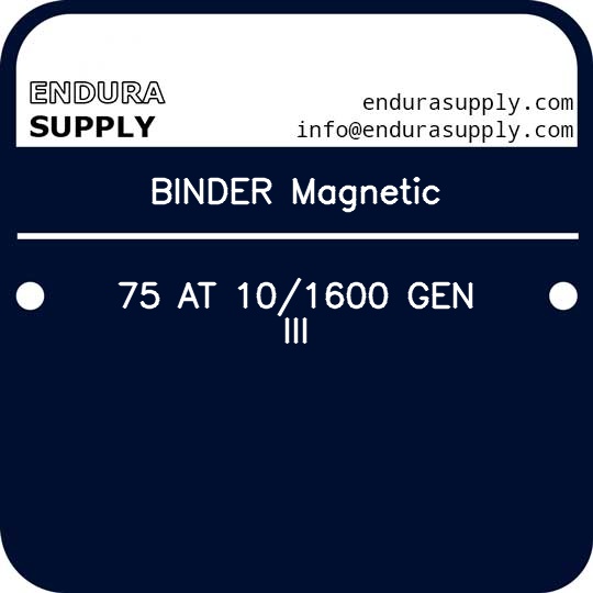 binder-magnetic-75-at-101600-gen-iii