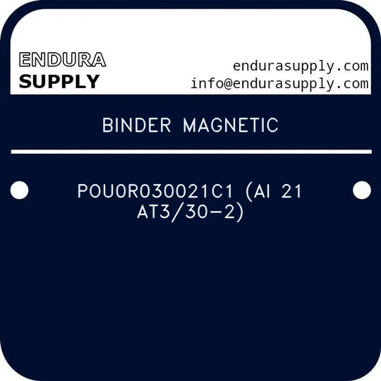 binder-magnetic-pou0r030021c1-al-21-at330-2