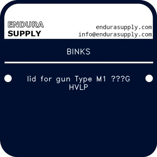 binks-lid-for-gun-type-m1-g-hvlp