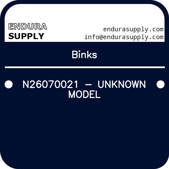 binks-n26070021-unknown-model