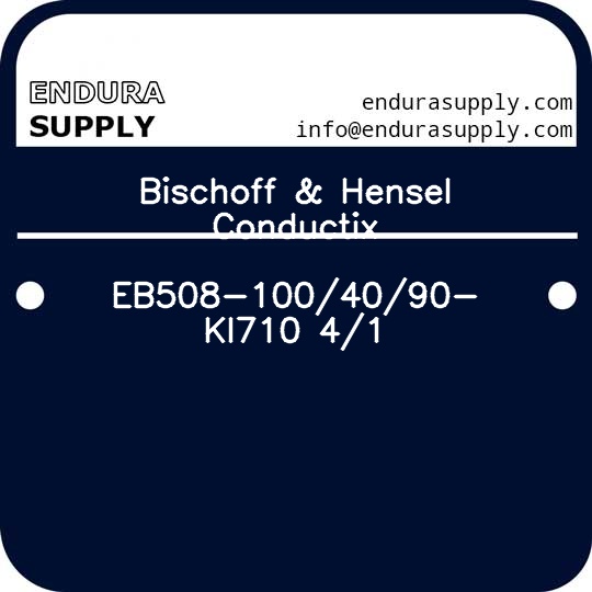 bischoff-hensel-conductix-eb508-1004090-ki710-41