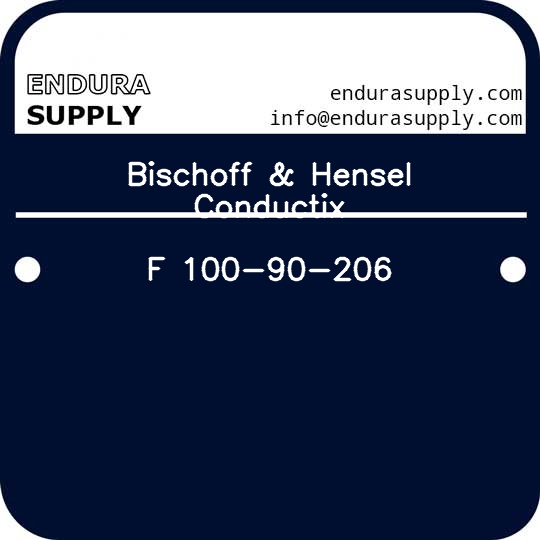 bischoff-hensel-conductix-f-100-90-206