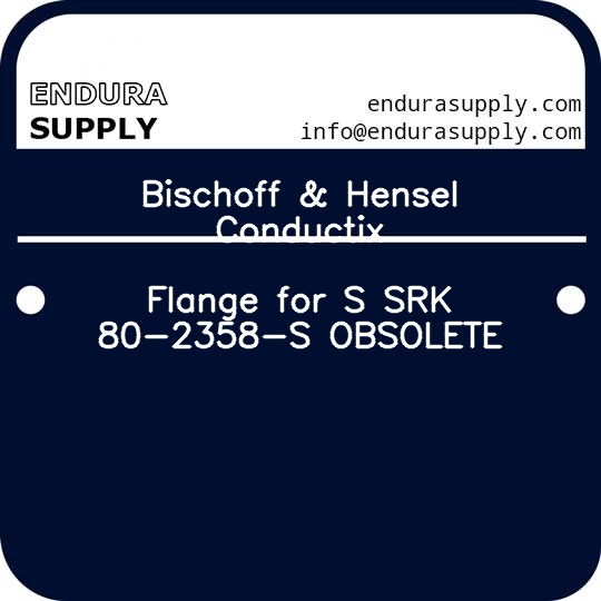 bischoff-hensel-conductix-flange-for-s-srk-80-2358-s-obsolete
