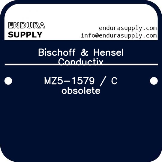 bischoff-hensel-conductix-mz5-1579-c-obsolete