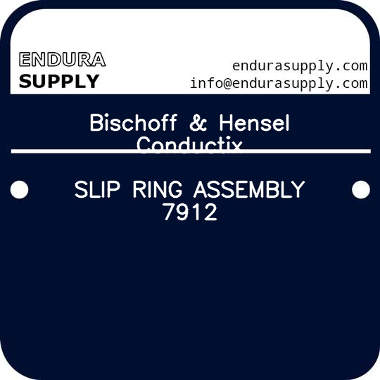 bischoff-hensel-conductix-slip-ring-assembly-7912