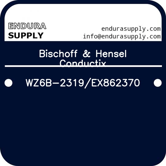 bischoff-hensel-conductix-wz6b-2319ex862370
