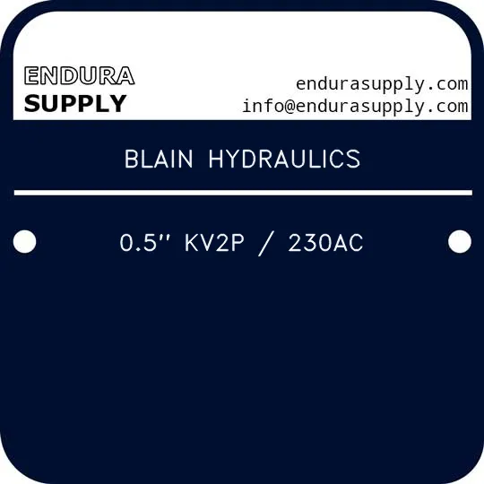 blain-hydraulics-05-kv2p-230ac
