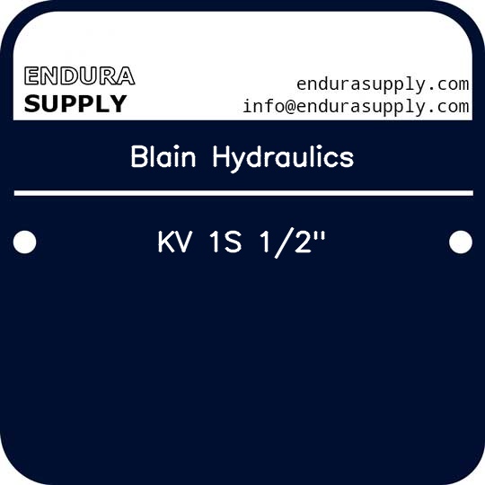 blain-hydraulics-kv-1s-12