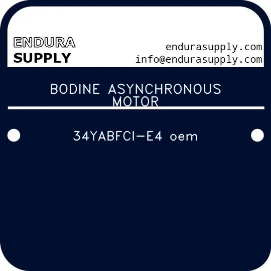bodine-asynchronous-motor-34yabfci-e4-oem