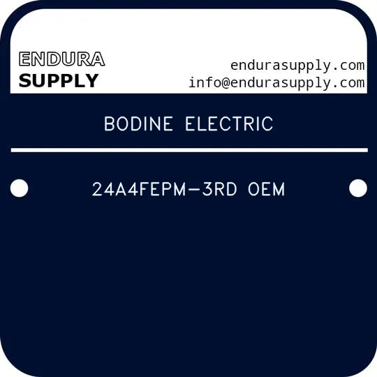 bodine-electric-24a4fepm-3rd-oem