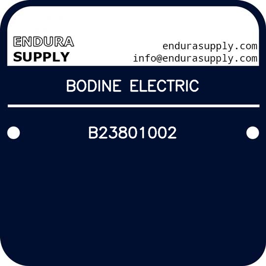 bodine-electric-b23801002