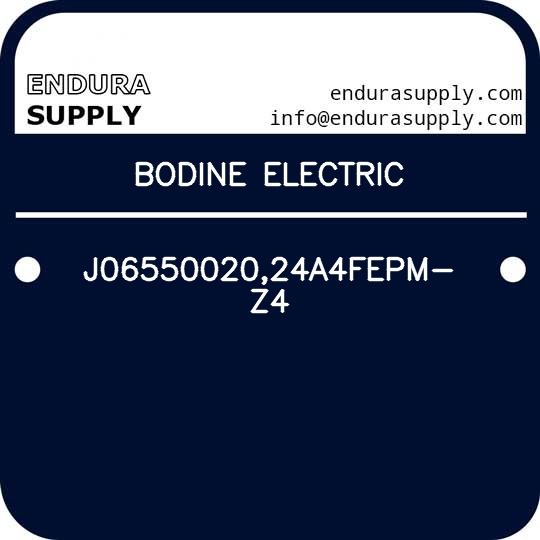 bodine-electric-j0655002024a4fepm-z4