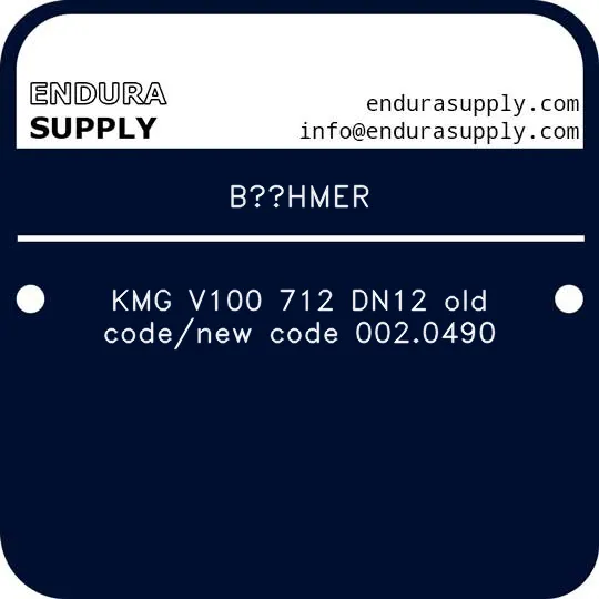 bohmer-kmg-v100-712-dn12-old-codenew-code-0020490