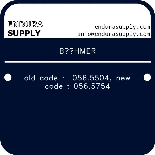 bohmer-old-code-0565504-new-code-0565754