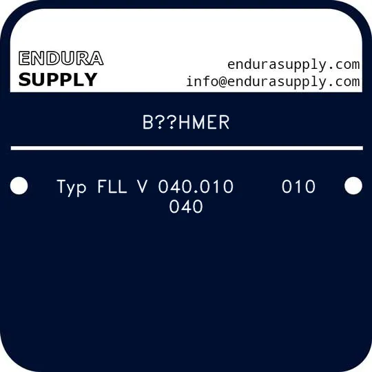 bohmer-typ-fll-v-040010-010-040