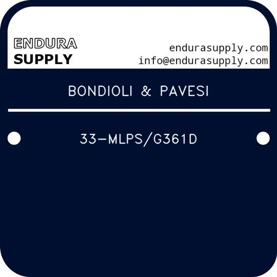 bondioli-pavesi-33-mlpsg361d