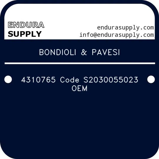 bondioli-pavesi-4310765-code-s2030055023-oem