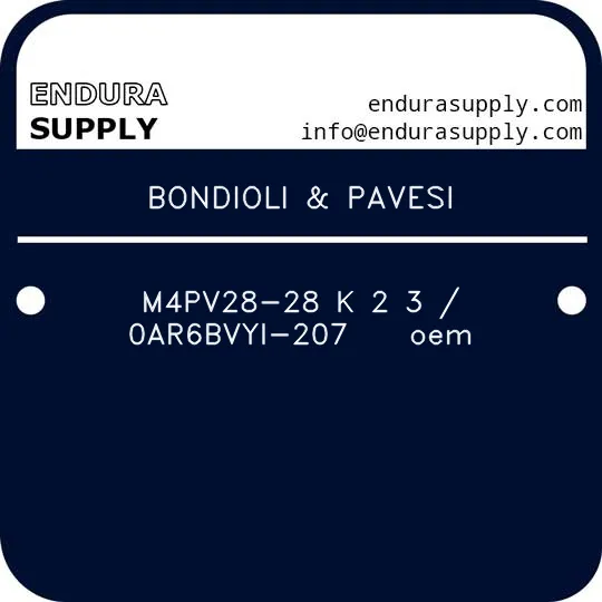bondioli-pavesi-m4pv28-28-k-2-3-0ar6bvyi-207-oem