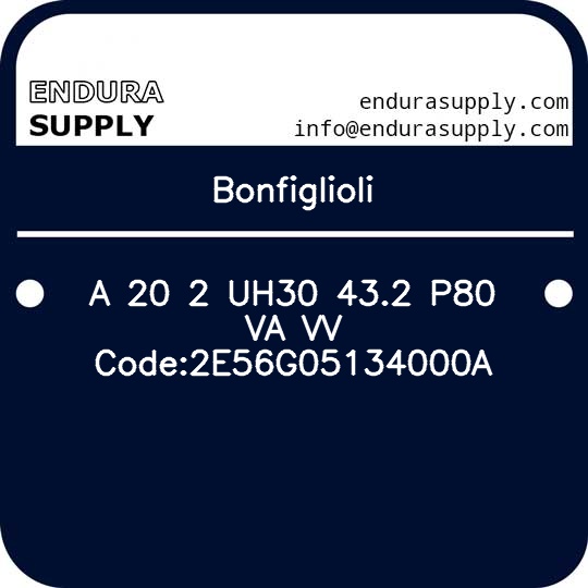 bonfiglioli-a-20-2-uh30-432-p80-va-vv-code2e56g05134000a