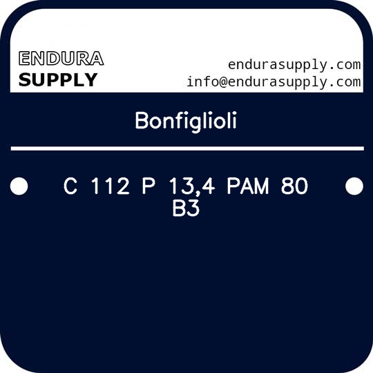 bonfiglioli-c-112-p-134-pam-80-b3