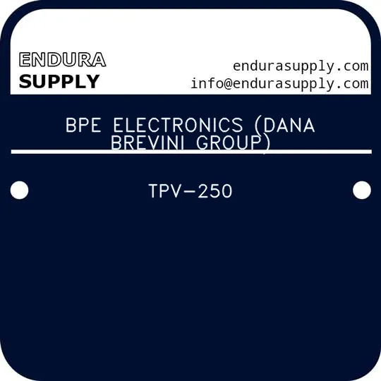 bpe-electronics-dana-brevini-group-tpv-250