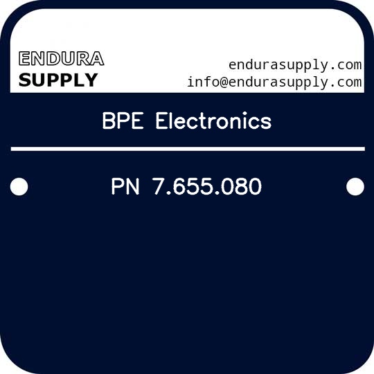 bpe-electronics-pn-7655080