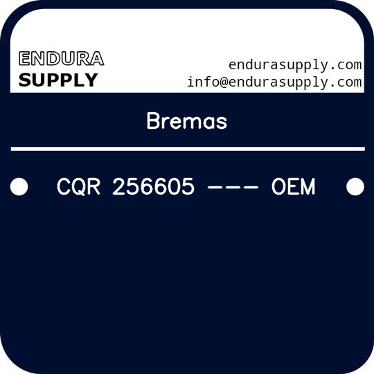 bremas-cqr-256605-oem