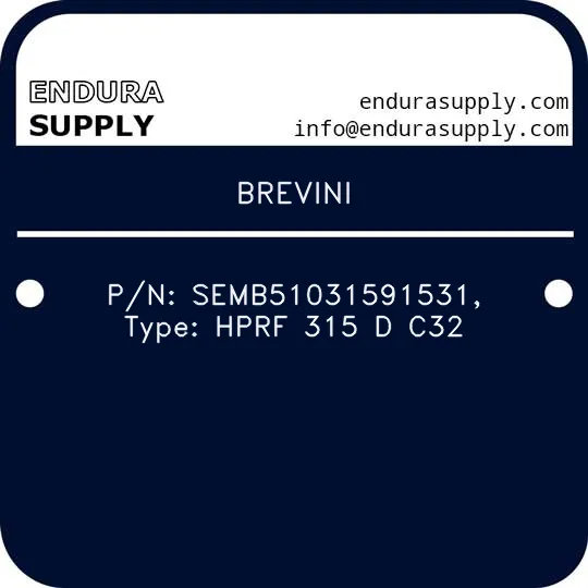 brevini-pn-semb51031591531-type-hprf-315-d-c32