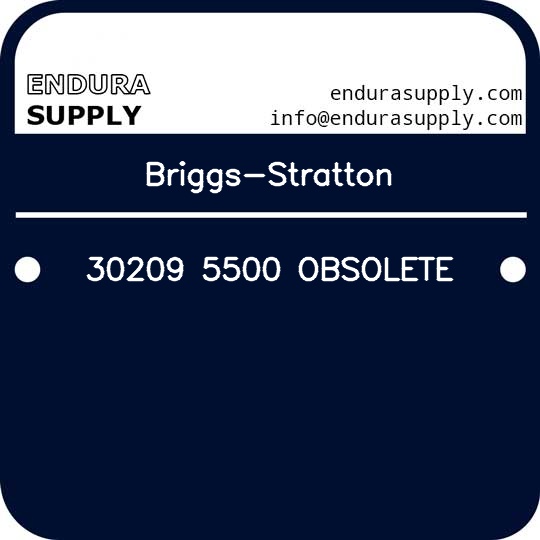 briggs-stratton-30209-5500-obsolete