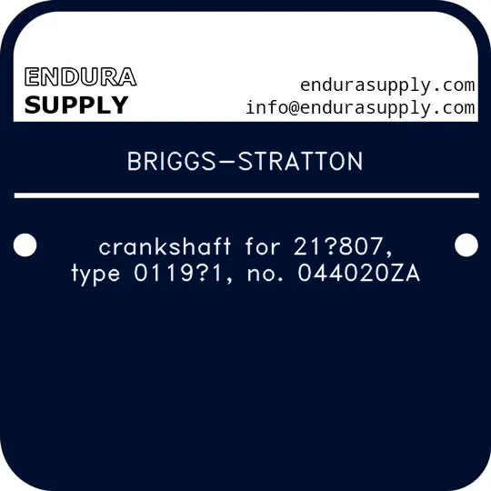 briggs-stratton-crankshaft-for-21807-type-01191-no-044020za