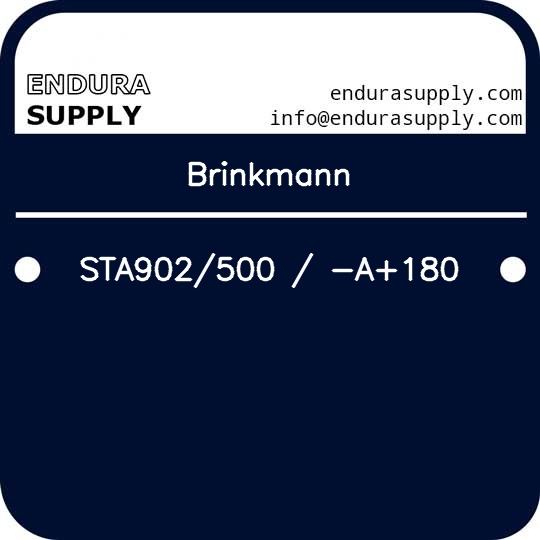 brinkmann-sta902500-a180