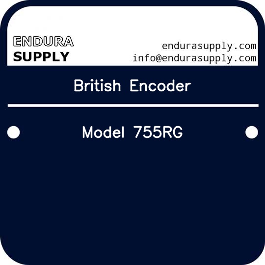 british-encoder-model-755rg