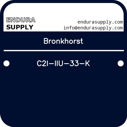 bronkhorst-c2i-iiu-33-k