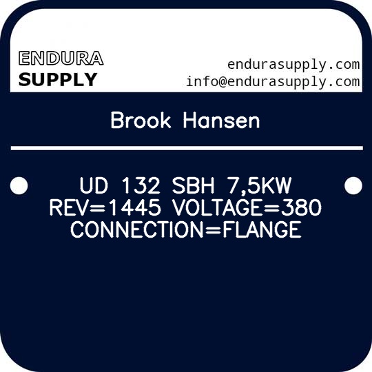 brook-hansen-ud-132-sbh-75kw-rev1445-voltage380-connectionflange